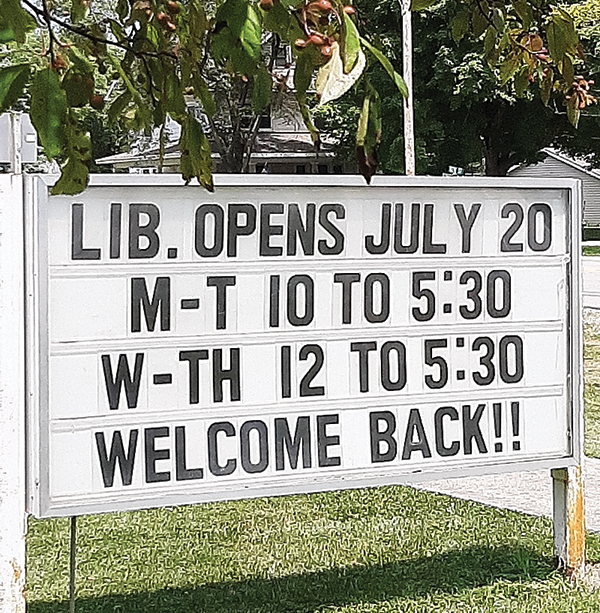 Albion Municipal Library opens the doors again News, Sports, Jobs